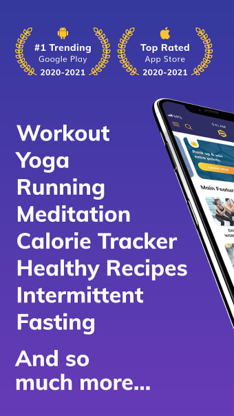 Calorie Counter Workout Fasting Diet Run Meditate