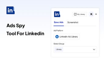 Ad Library - Adspy Tool For Linkedin