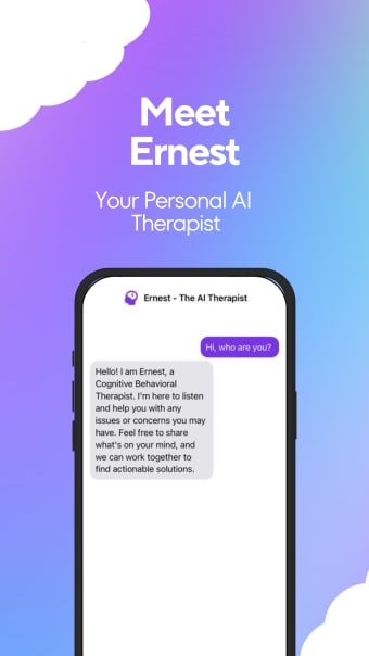 Ernest - AI Powered Therapy