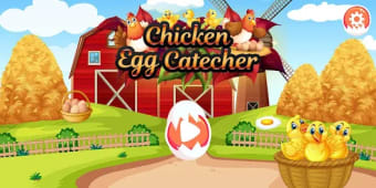 Chicken Egg Catcher Game