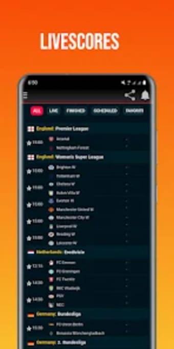 Livescores App - Live Football