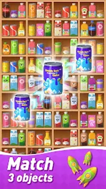 Goods Sort 3D: Organizing Game