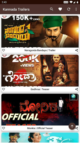 Kannada Movie Trailers