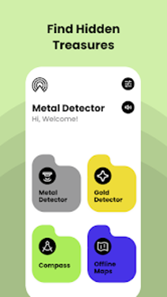 Metal Detector Compass Maps