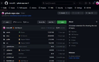 GitHub Repo Size