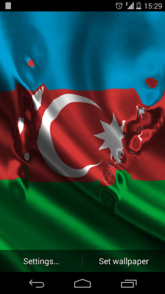Flag of Azerbaijan Wallpapers