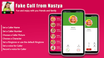 Fake call from Nastya