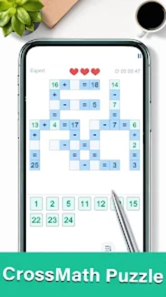 CrossMaths: Number Puzzle Game
