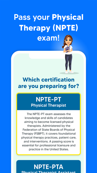 NPTE Exam Test Prep: PT  PTA