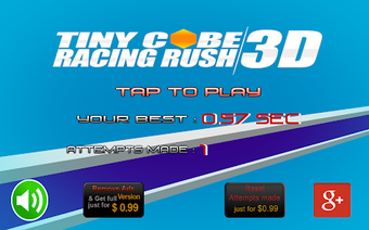 Tiny Cube Racing Rush 3D