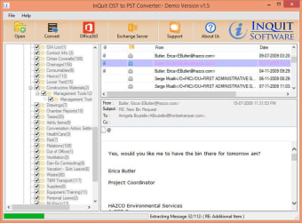 InQuit OST to PST Converter Toolbox