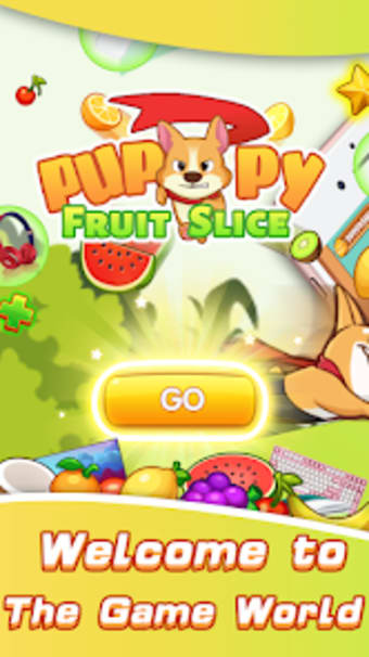 Puppy Fruit Slice