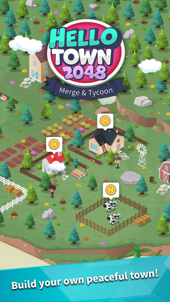 Hello Town 2048 - Merge Tycoon