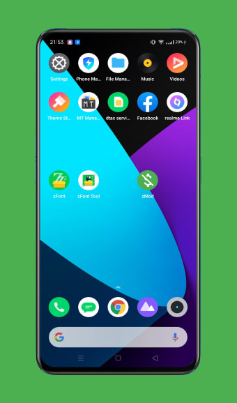 zMOD - Theme  Font Installer Vivo Oppo Realme