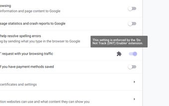 Do Not Track (DNT) Enabler