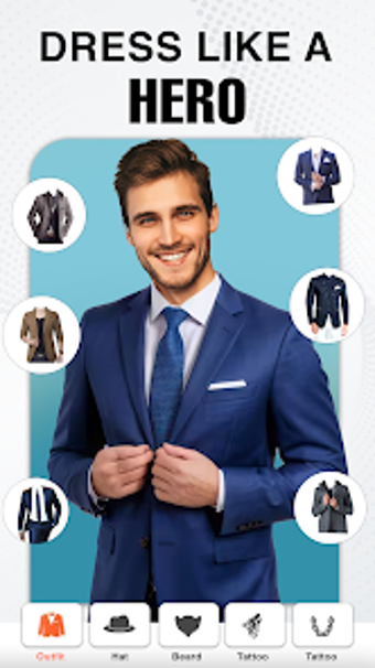 Smarty Men Suit Photo Editor