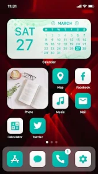 Wow Mint Theme - Icon Pack