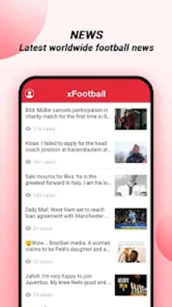 xFootball: news and community