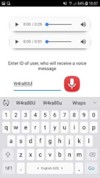 Voice Message Player