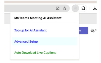 MSTeams Meeting AI Assistant