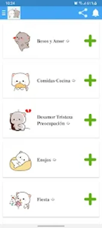 Mochi Cats Stickers de Gatitos