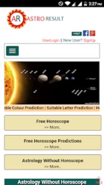 Free Astrology  Horoscope Pre
