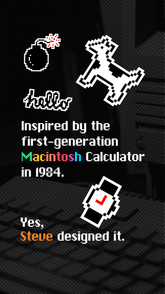 Calculator 1984Pixel Stickers