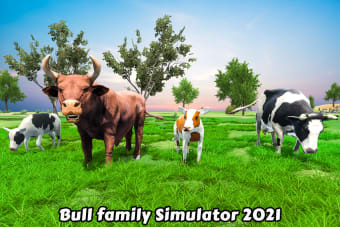 Angry Bull Family Sim: Wild Animal Survival Games