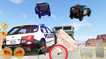American Police Car Crash Sim