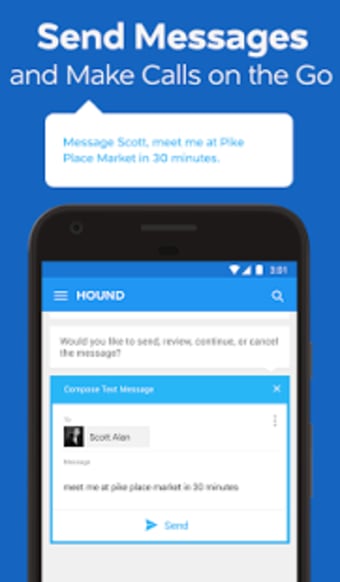 HOUND Voice Search  Personal Assistant