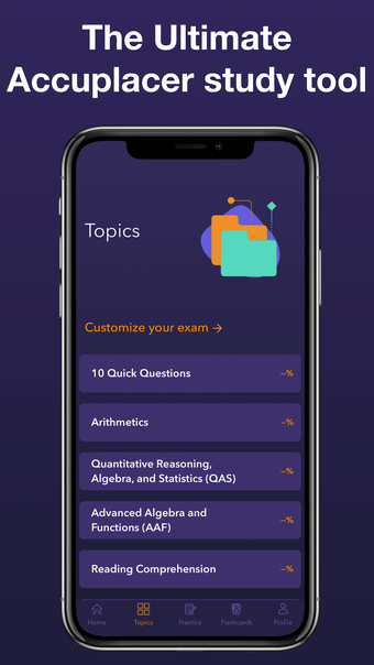 Accuplacer Study App