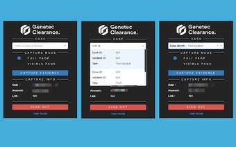 Genetec Clearance Capture