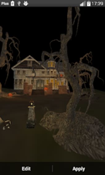 Halloween House 3D Wallpaper