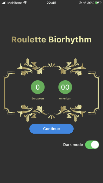 Roulette Biorhythm