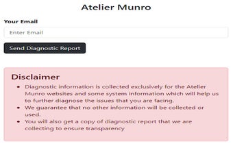 Atelier Munro Diagnostics