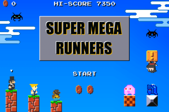 Super Mega Runners : Stage maker Create your game