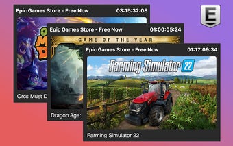 Epic Games Store - Free Games Reminder