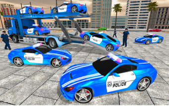US Police Transporter Truck: Car Driving Games