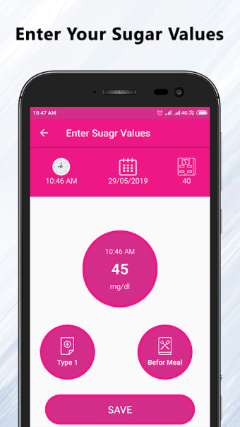 Sugar Tester App Info
