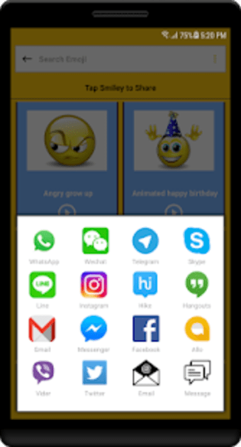 Talking Smileys - Animated Sound Emoji