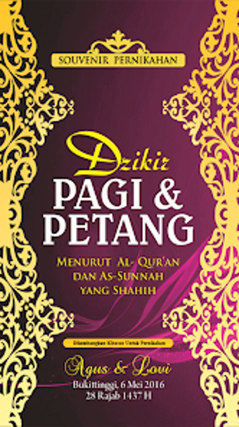 Dzikir Pagi  Petang