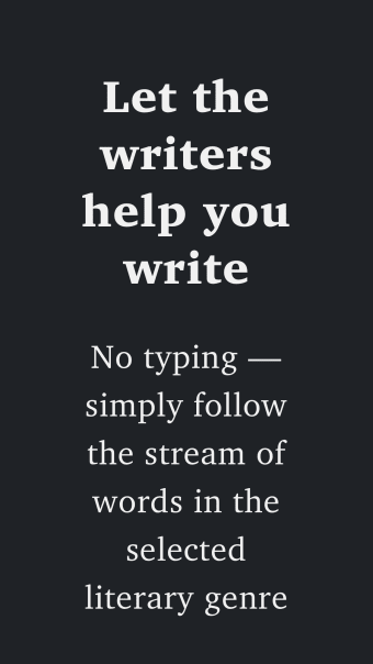 Creative Writer - easy writing