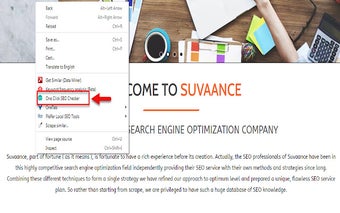One Click SEO Checker