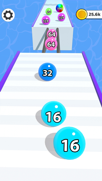 Number Ball Race  Merge 3D