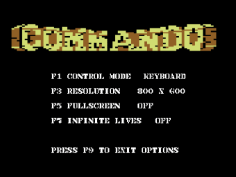C64 Commando Remake
