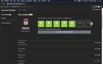 CoinGecko Candy Collector