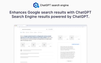 ChatGPT search engine