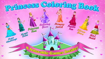 Little Princess Coloring Book