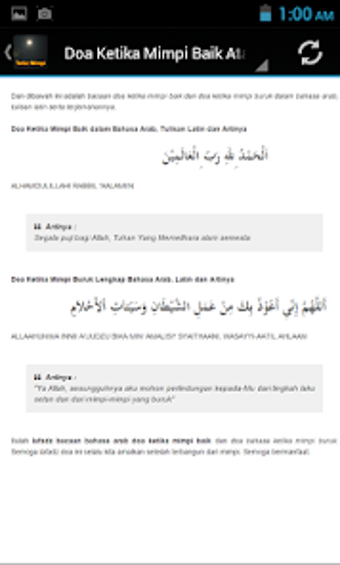 Tafsir Makna Mimpi