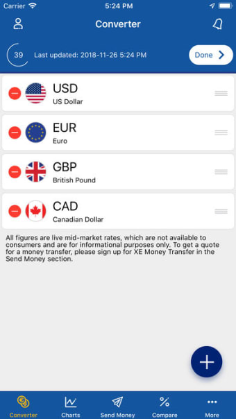 XE Currency Converter Pro